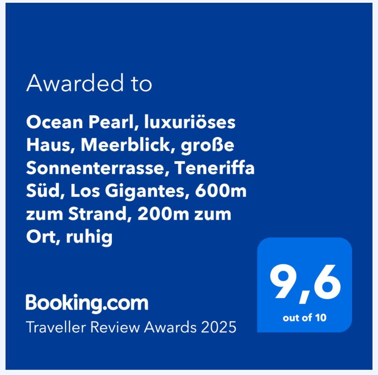 Ocean Pearl, Luxurioeses Haus, Meerblick, Grosse Sonnenterrasse, Teneriffa Sued, Los Gigantes, 600M Zum Strand, 200M Zum Ort, Ruhig Acantilado de los Gigantes Εξωτερικό φωτογραφία